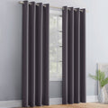 Gray Blackout Curtains Set of 2 52"x84" X539705