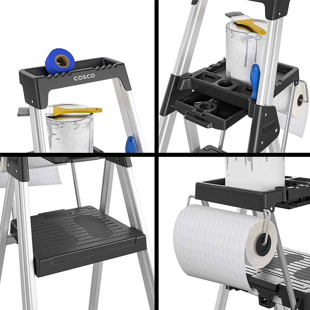 5ft Aluminum Step Ladder C4338