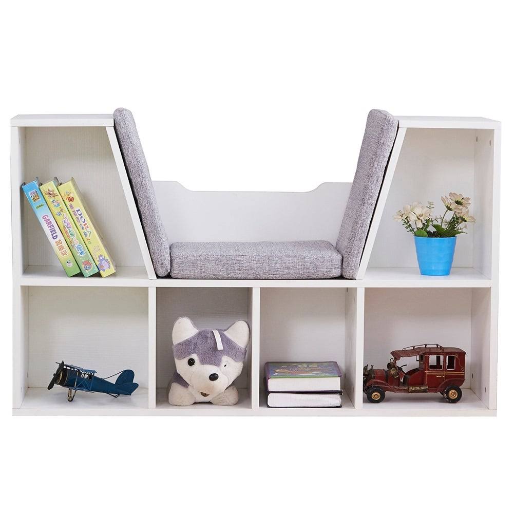 6-Cubby Wood Bookcase G963