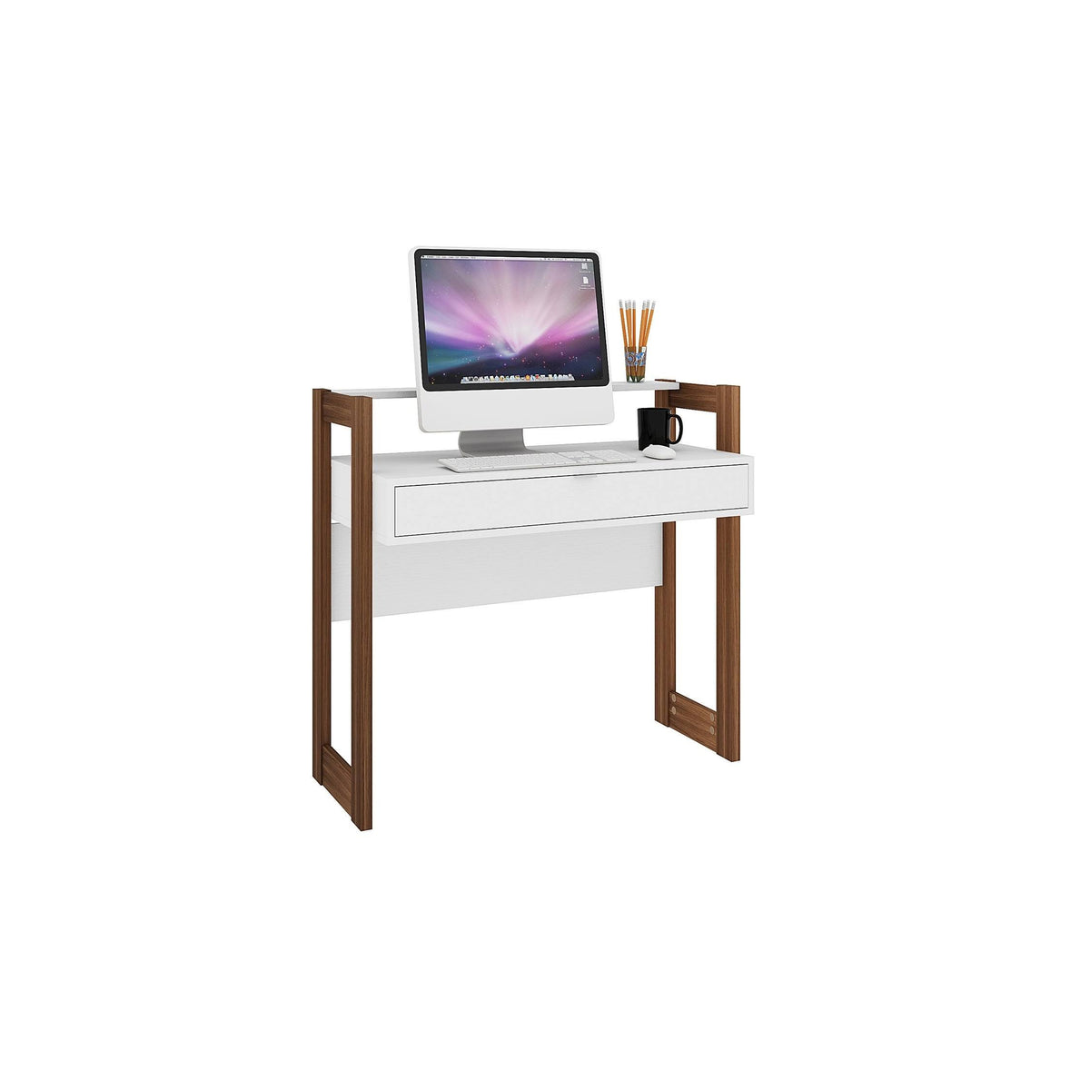 Black Computer Desk D209