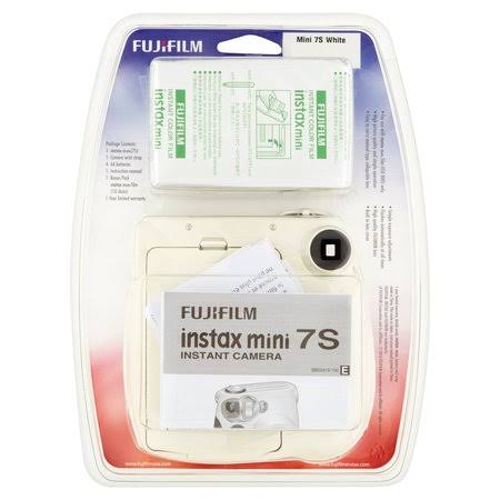 Silky White Instant Camera with 60mm Lens U48992