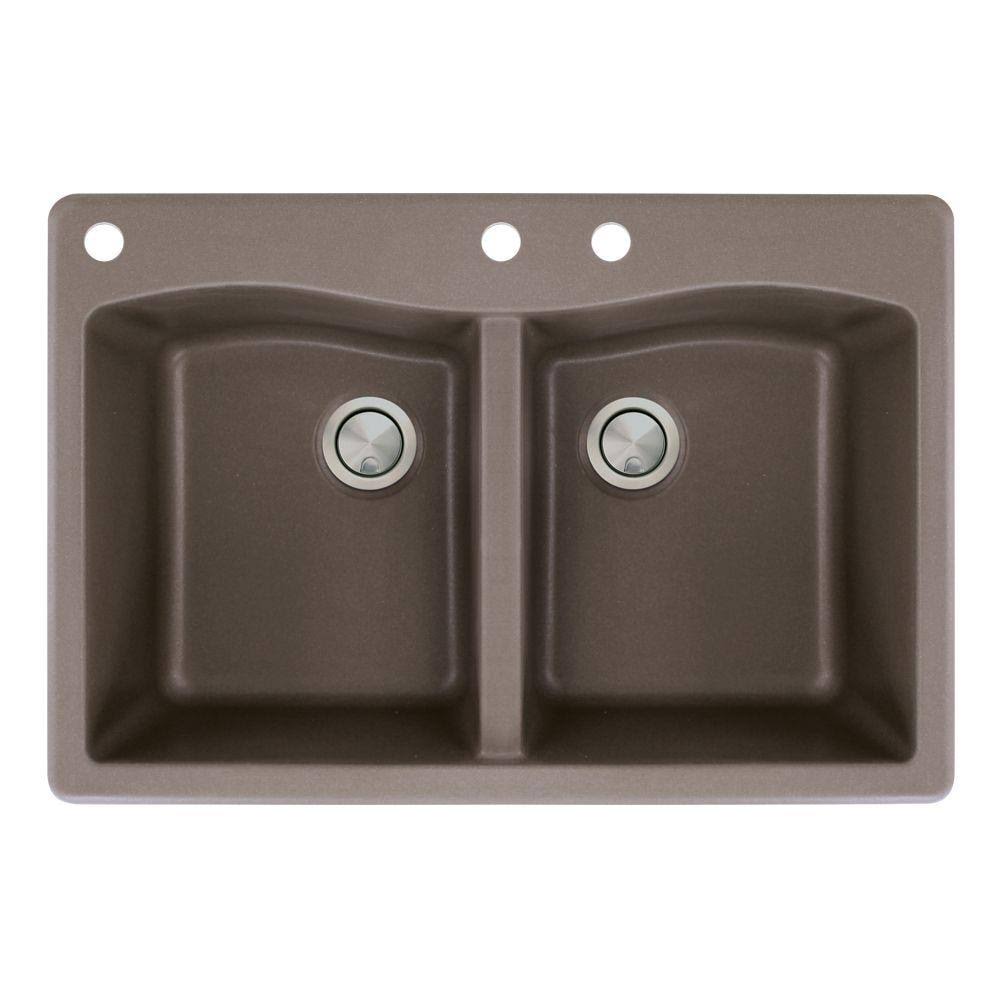 Granite Drop-In Kitchen Sink G1595
