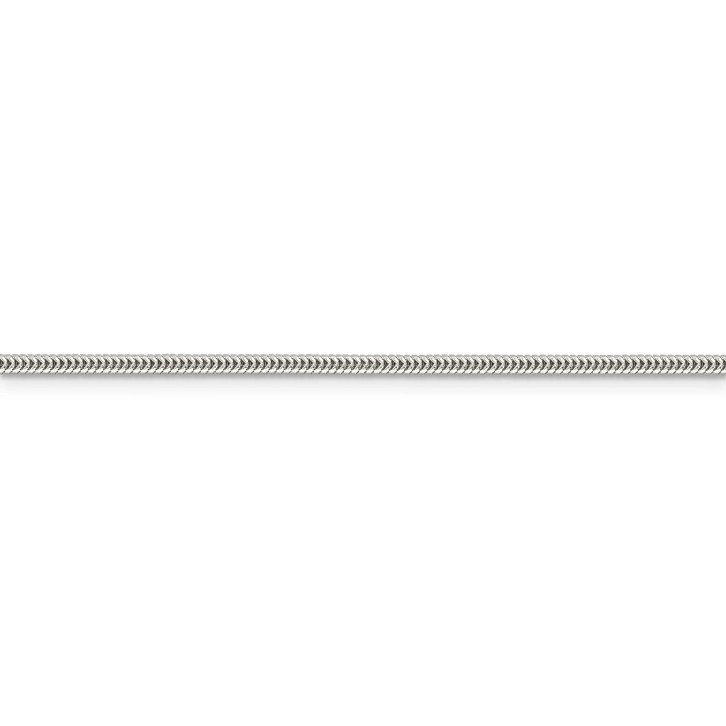 Sterling Silver 1.6mm Round Snake Chain F419234