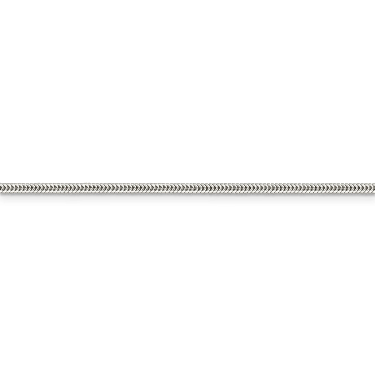 Sterling Silver 1.6mm Round Snake Chain F419234