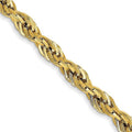 10K Yellow Gold 20 in. Rope Chain V721