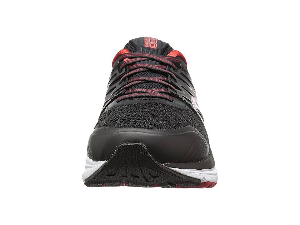 Grey/Black/Red Men&s Size 8.5 Running Shoes R604614
