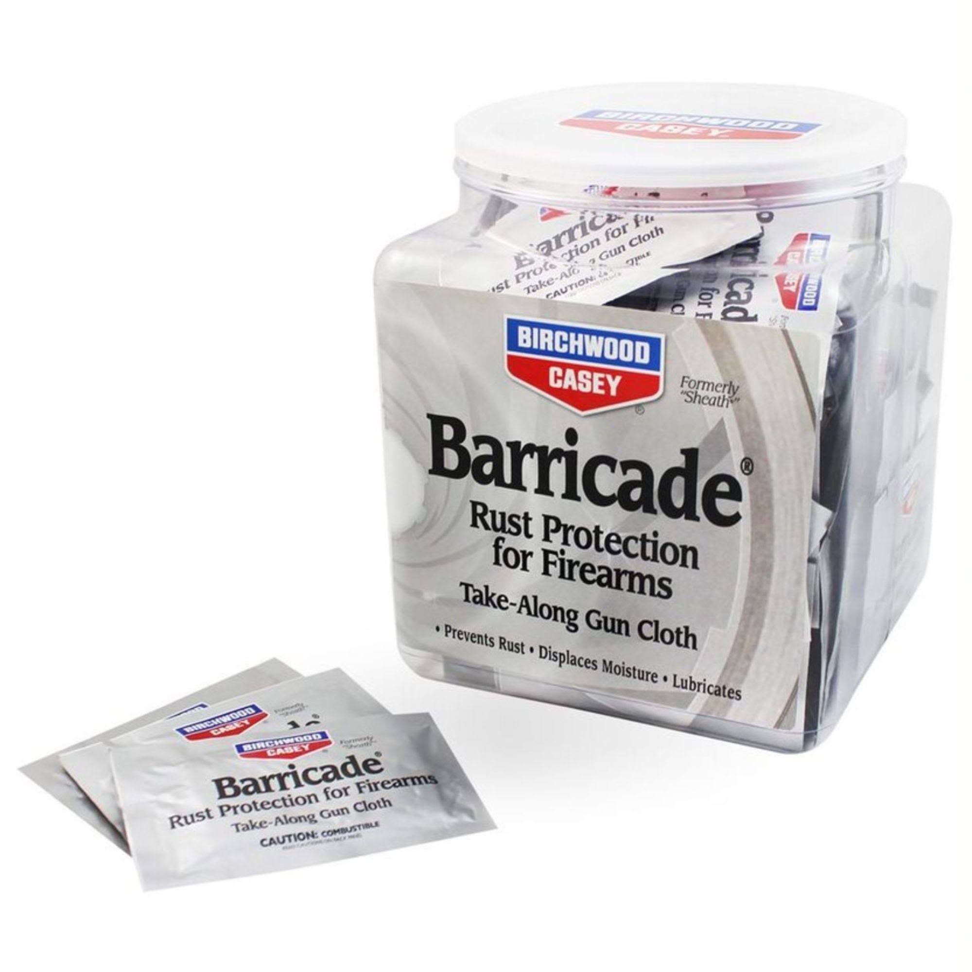 Pack of 100 Birchwood Casey Barricade Rust Protection Take Alongs 8.25x22 Q239