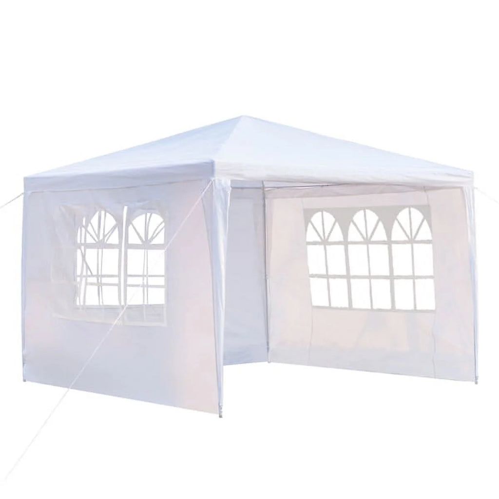 3 x 3m Three Sides Waterproof Tent White G9762