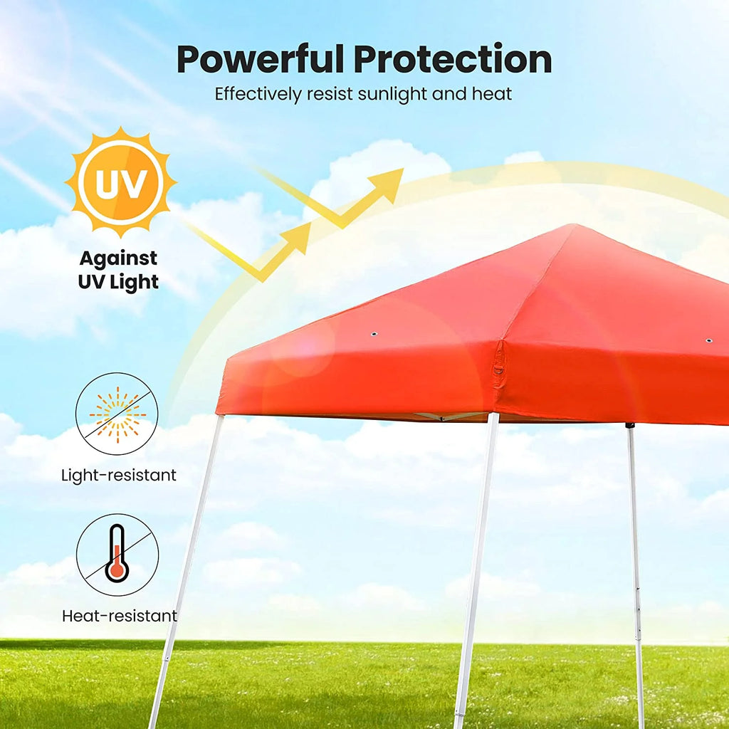 Red 8 x 8 Feet Pop Up Canopy Tent F953