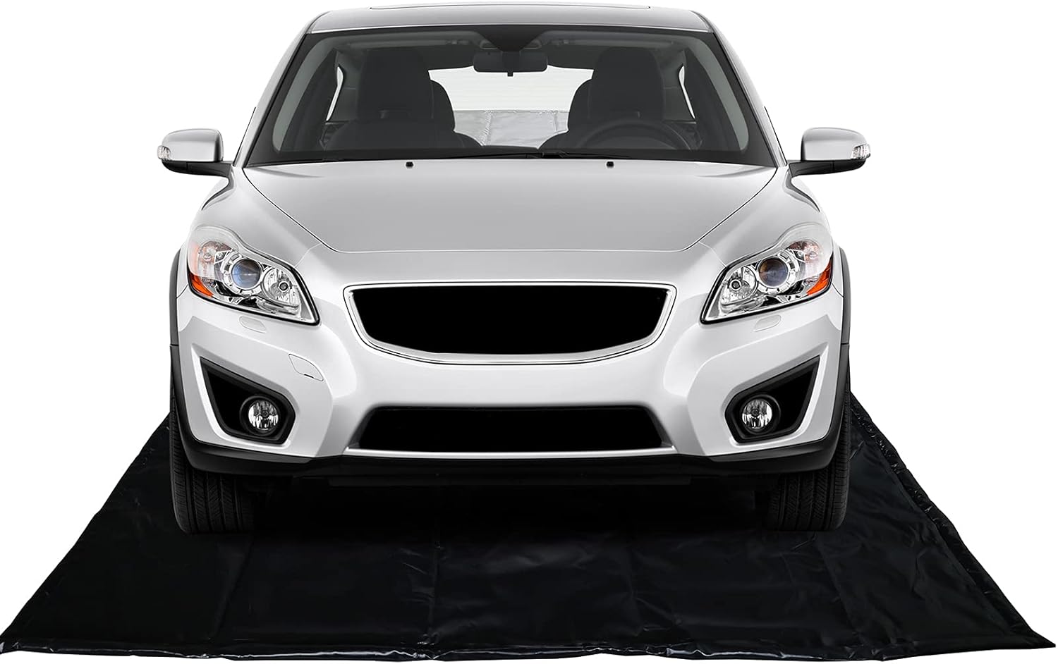 Black Garage Containment Mats - 9' X 22' K1612