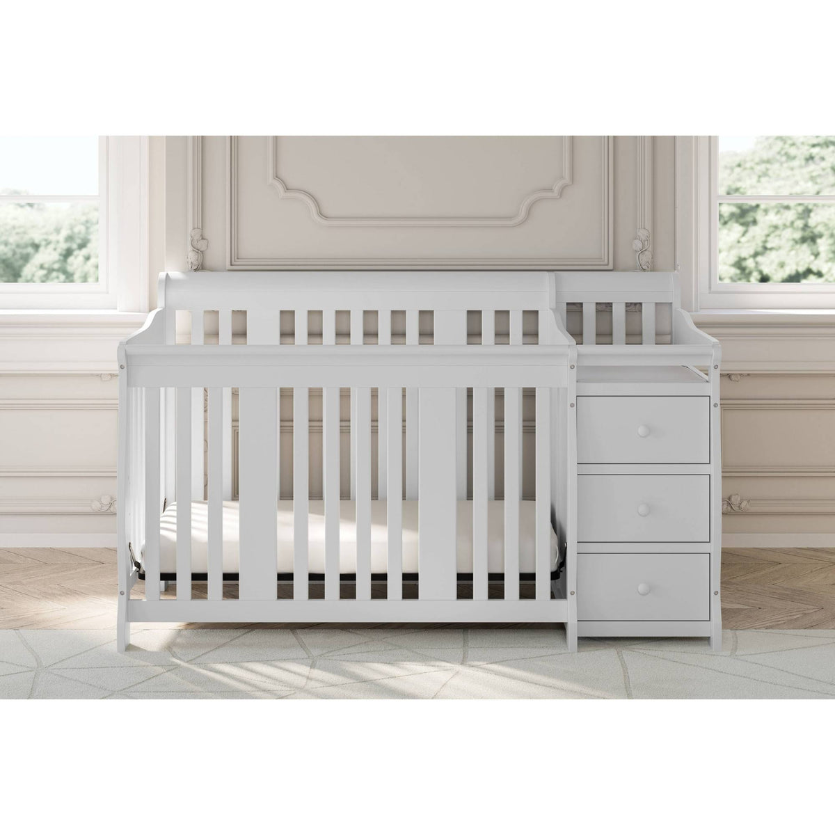 4 in 1 Convertible Crib Changer White V29158
