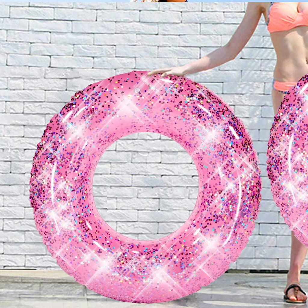 Pink Inflatable Pool Floats Rings 36 Inch D5810