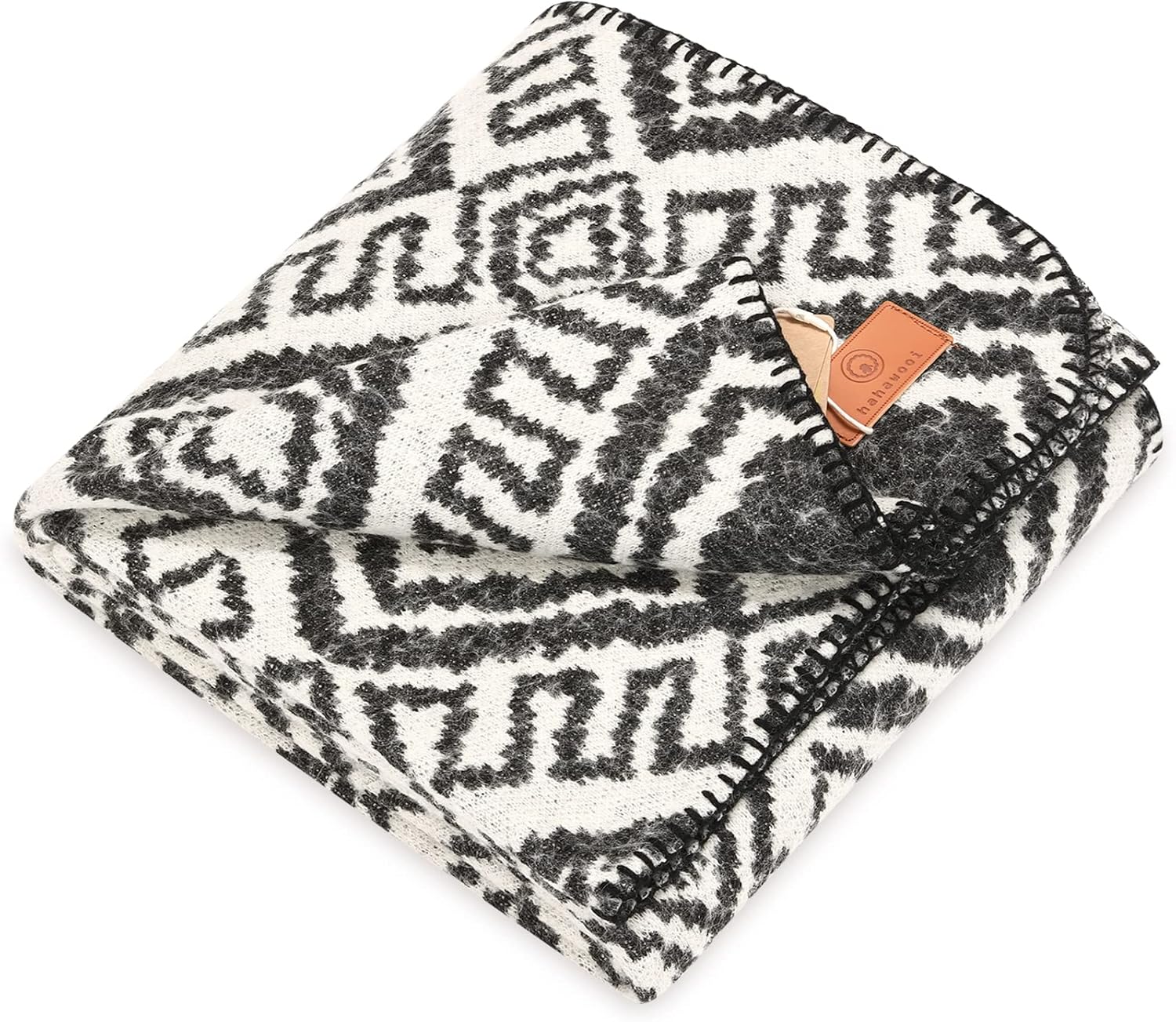 Wool Throw Merino Wool Blanket 55×80 Twin Size R816318