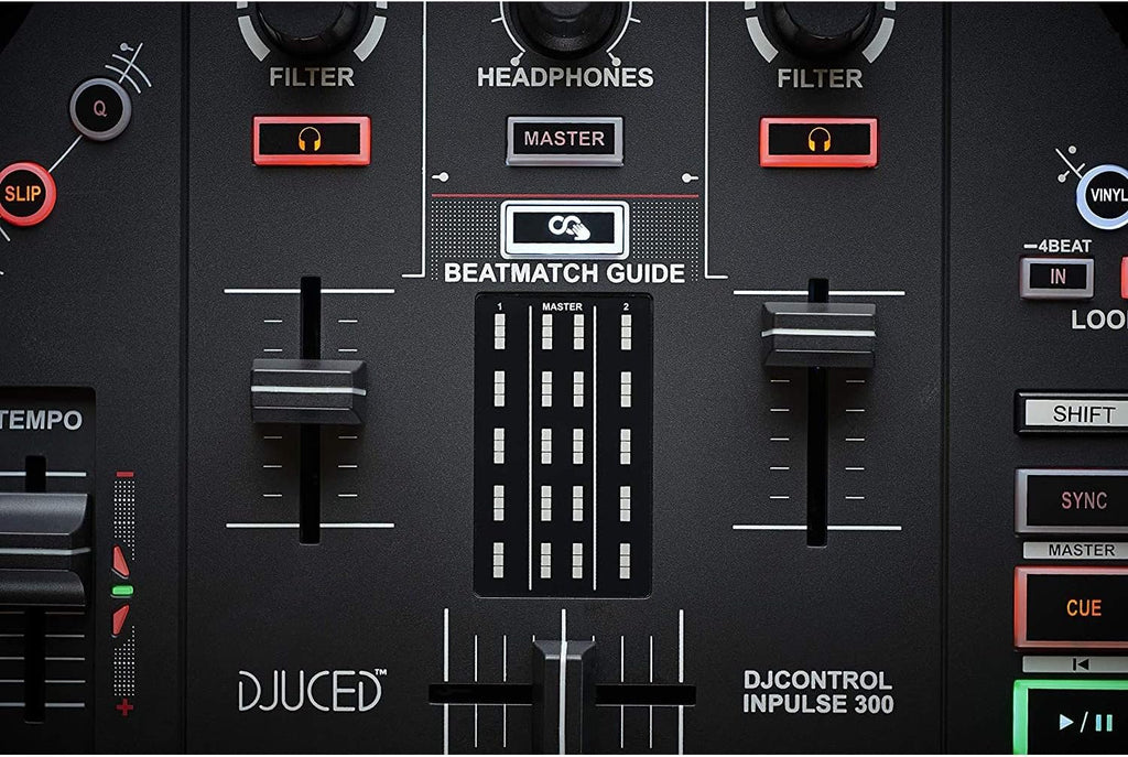 DJ Control Inpulse 300 with Headphones, Stereo Cable, Cleaning Cloth P259