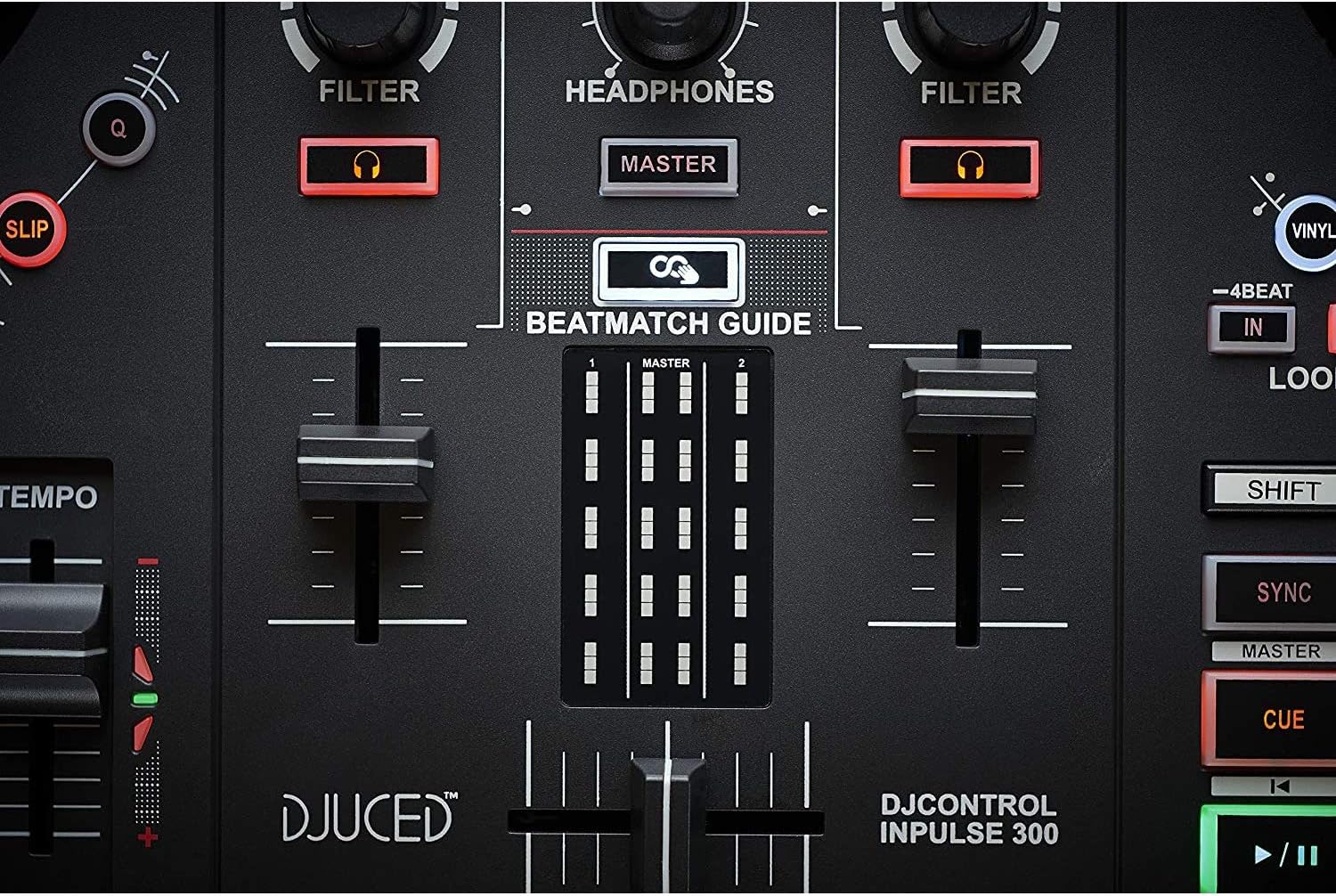 DJ Control Inpulse 300 with Headphones, Stereo Cable, Cleaning Cloth P259