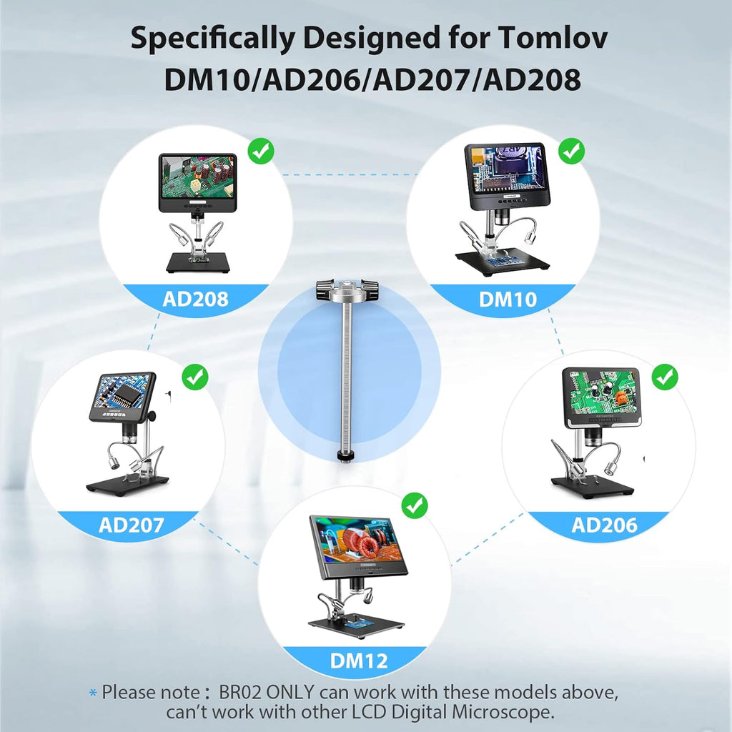 Adjustable Holder Post Support Bracket for Digital Microscope T950083