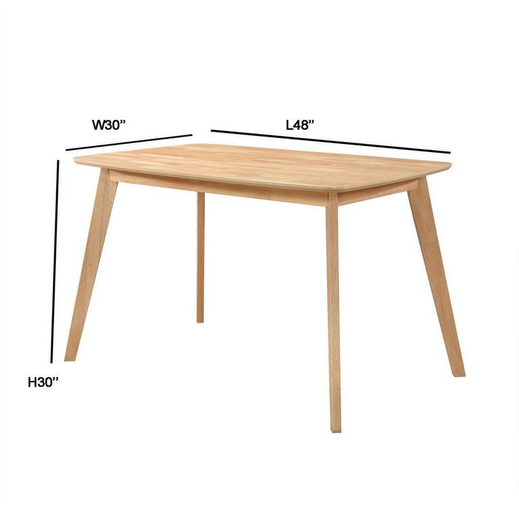 Natural Oak Wooden Dining Table E294