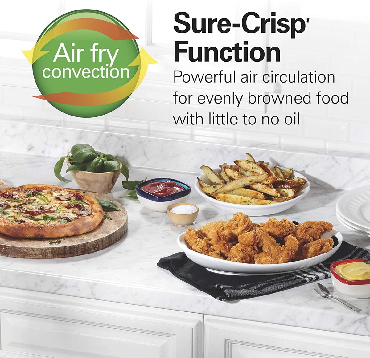 Stainless Steel Air Fryer Toaster Oven K349859