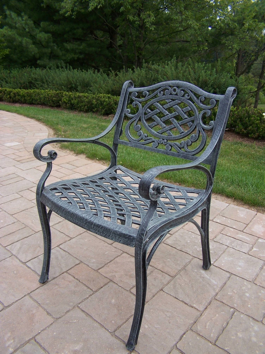 Cast Aluminum Dining Arm Chair V82542