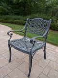 Cast Aluminum Dining Arm Chair V82542
