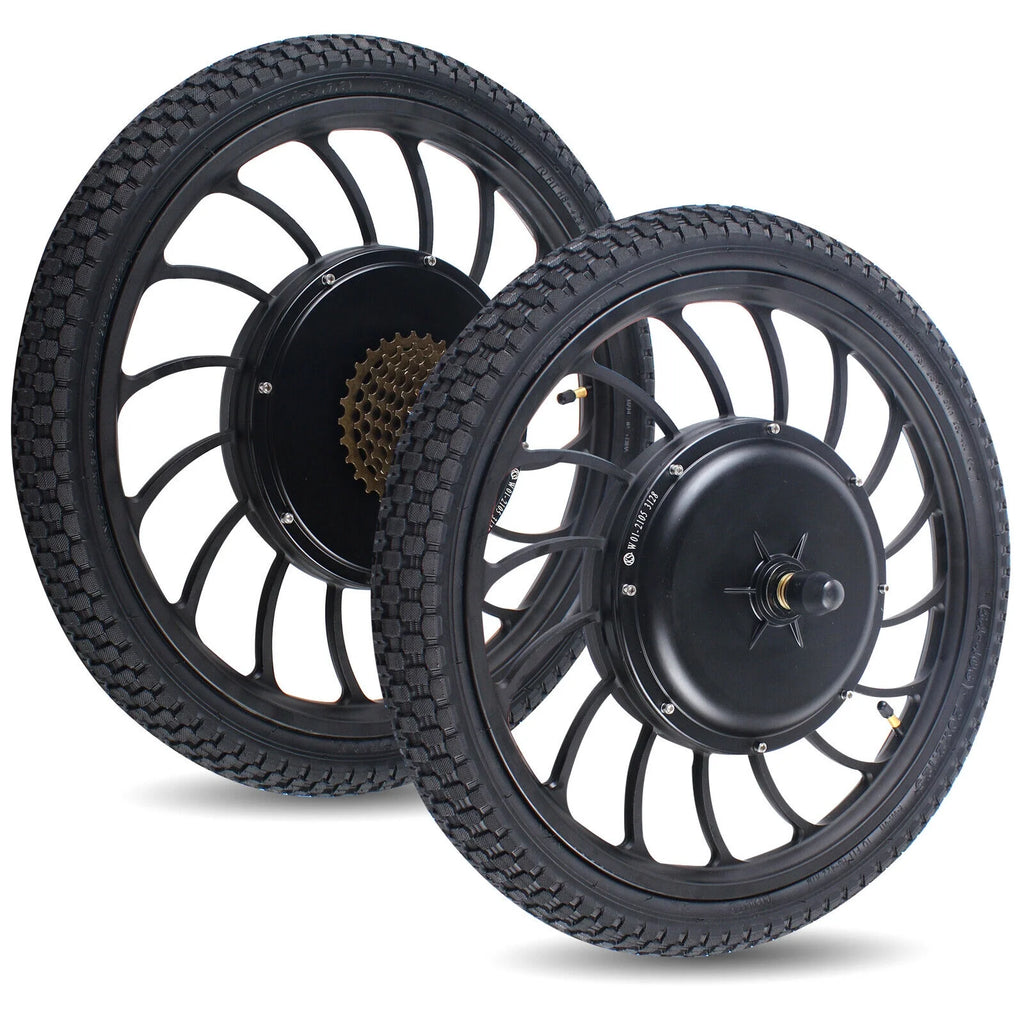 1000W 48V 20'' Ebike Front/Rear Wheel Motor Conversion Kit L990