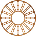 26x22OD x 9 1/2x22ID x 3/4x22P PVC Pierced Ceiling Medallion G6476