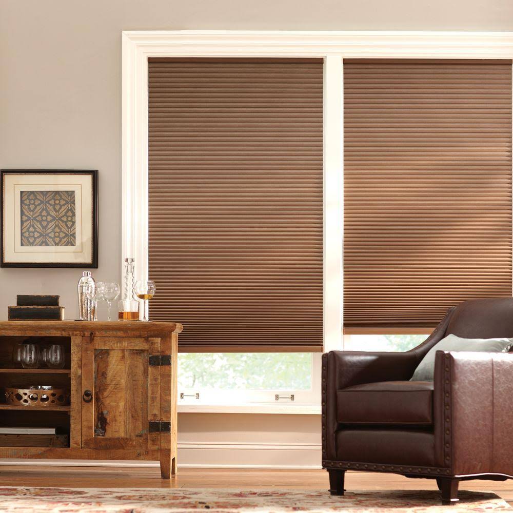 Mocha Cordless Blackout Cellular Shade G2829