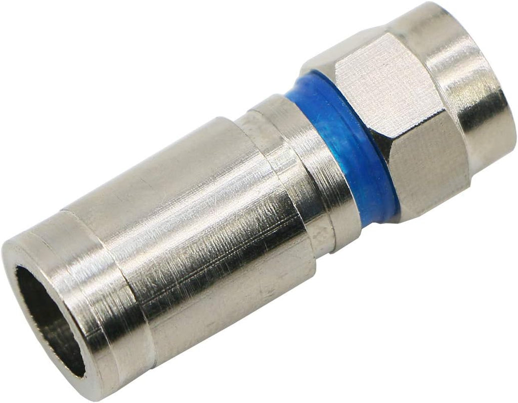 25 Pack RG6 Coax Coaxial Adapter Plug T54096