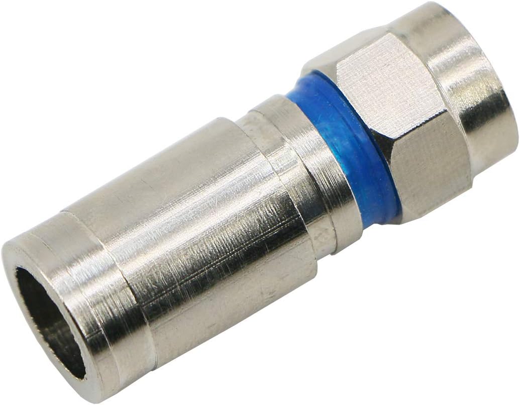 25 Pack RG6 Coax Coaxial Adapter Plug T54096