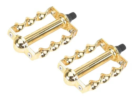 Gold Bike Pedals J654