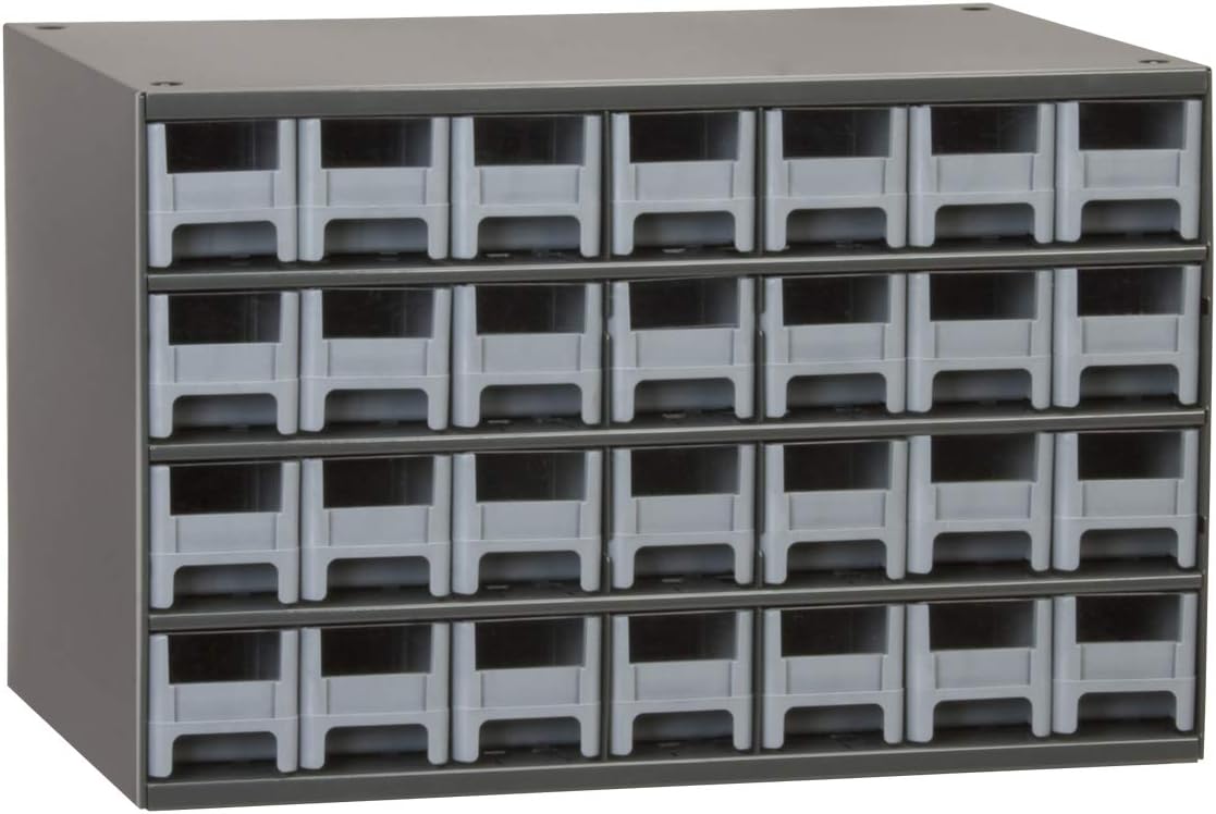 28-Drawer Steel Craft Storage Cabinet Hardware Organizer V13622