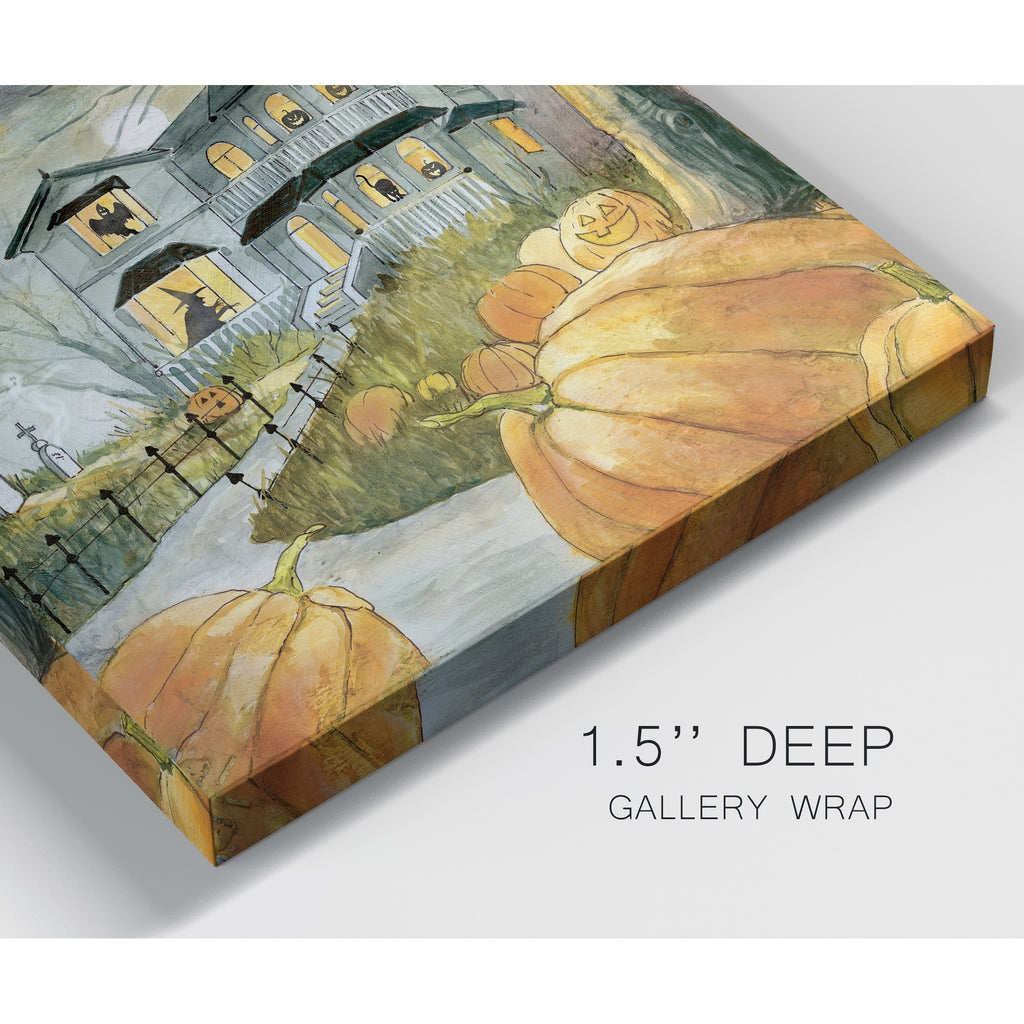 Haunted Patch Gallery Wrapped Canvas 10x10 Y140