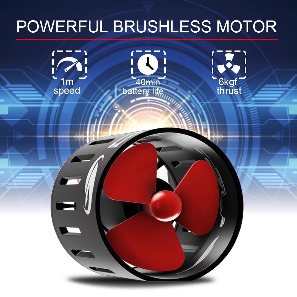 2pcs Electric Underwater Scooters 20M Waterproof T1884
