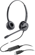 Binaural USB Computer Headset with Microphone H98809