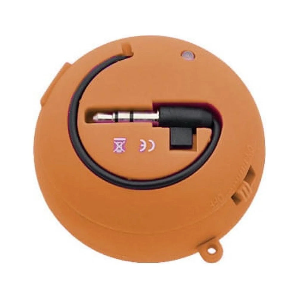 Orange Portable Rechargeable Multimedia Speaker S852143