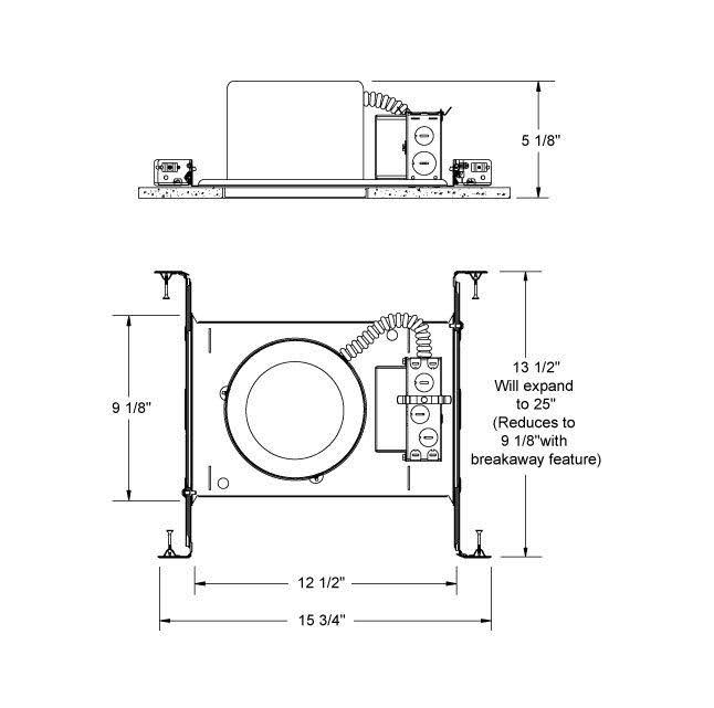 Recessed LED Light T1856