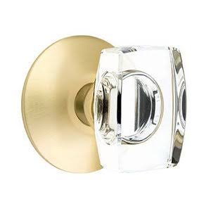 Windsor Privacy Door Knob in Satin Brass M15269