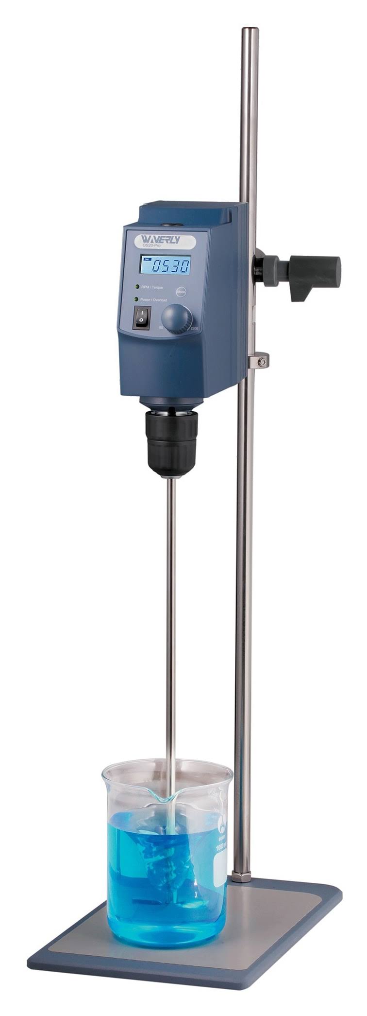 LCD Digital Overhead Stirrer, 40L Capacity, US Plug V37718