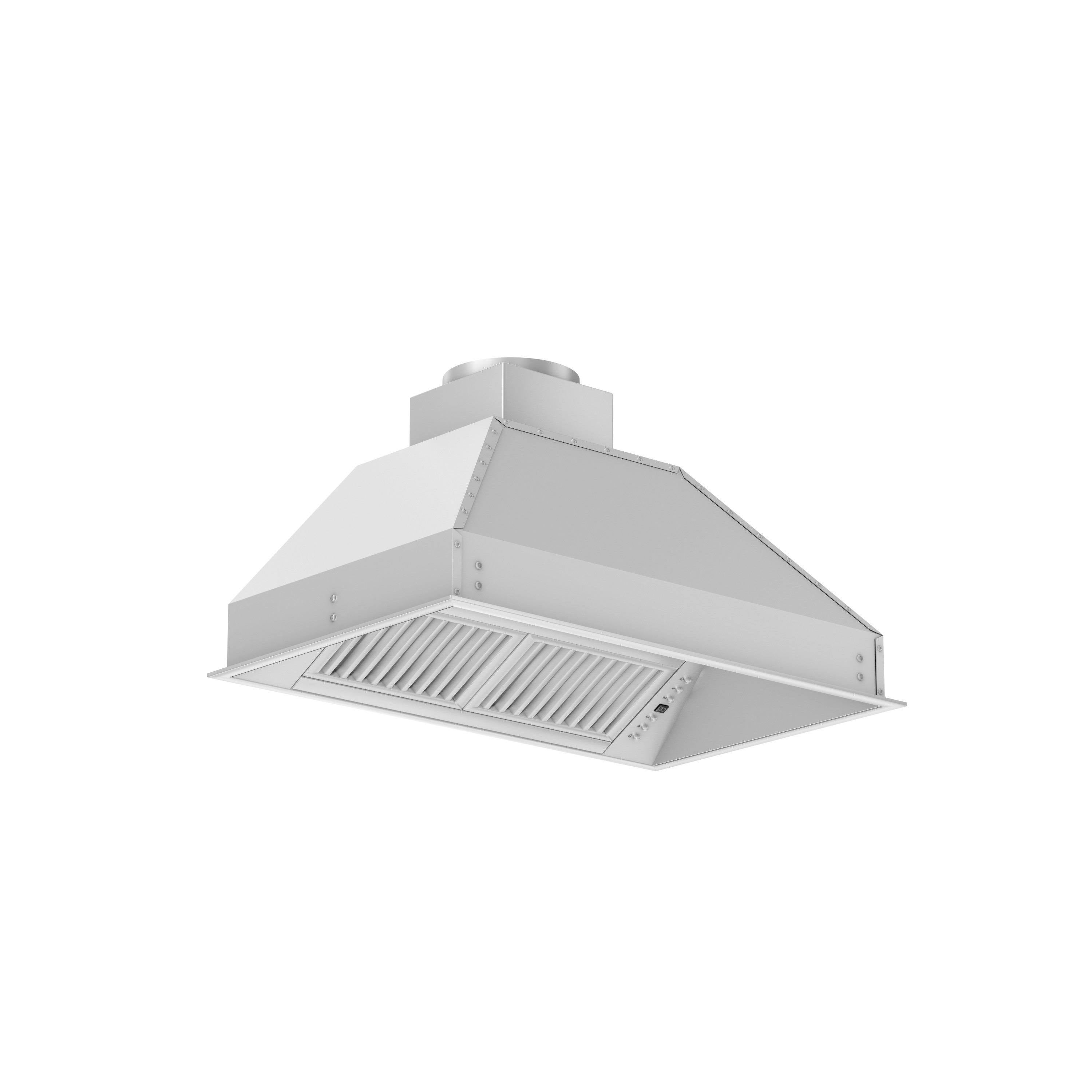 34 in. 400 CFM Remote Blower Range Hood Insert in Stainless Steel Q6319