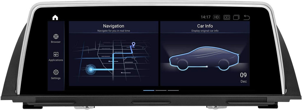 12.3" Android 11 Carplay Screen for BMW 5 Series CIC H7334