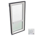 Solar Powered Light Filtering Skylight Blind White U912