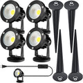 Warm White 12W LED Spot Lights (4 Pack) E556