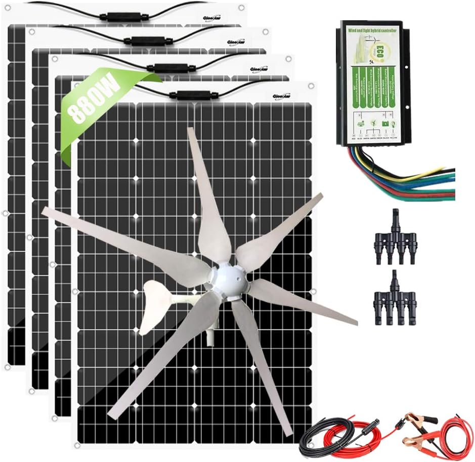 Flexible Solar Panel 120W 12V Monocrystalline Bendable B2469