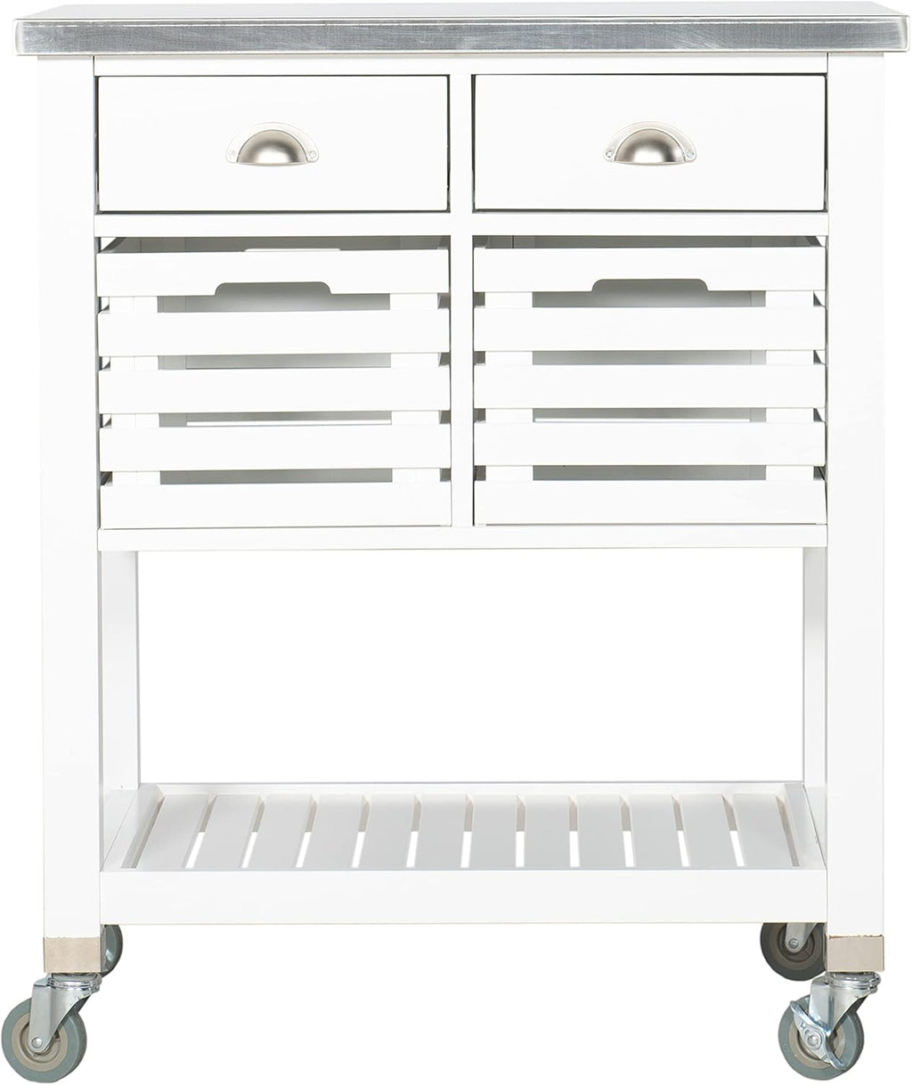 White Kitchen Cart G108