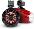 8" Marine Towers with Integrated RGB LED Lights, 375 W Max 125 W RMS 4 Ohms (Pair) V167