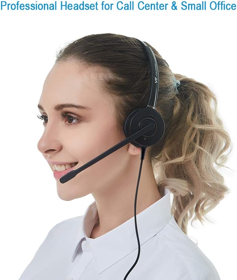 Binaural USB Computer Headset with Microphone H98809