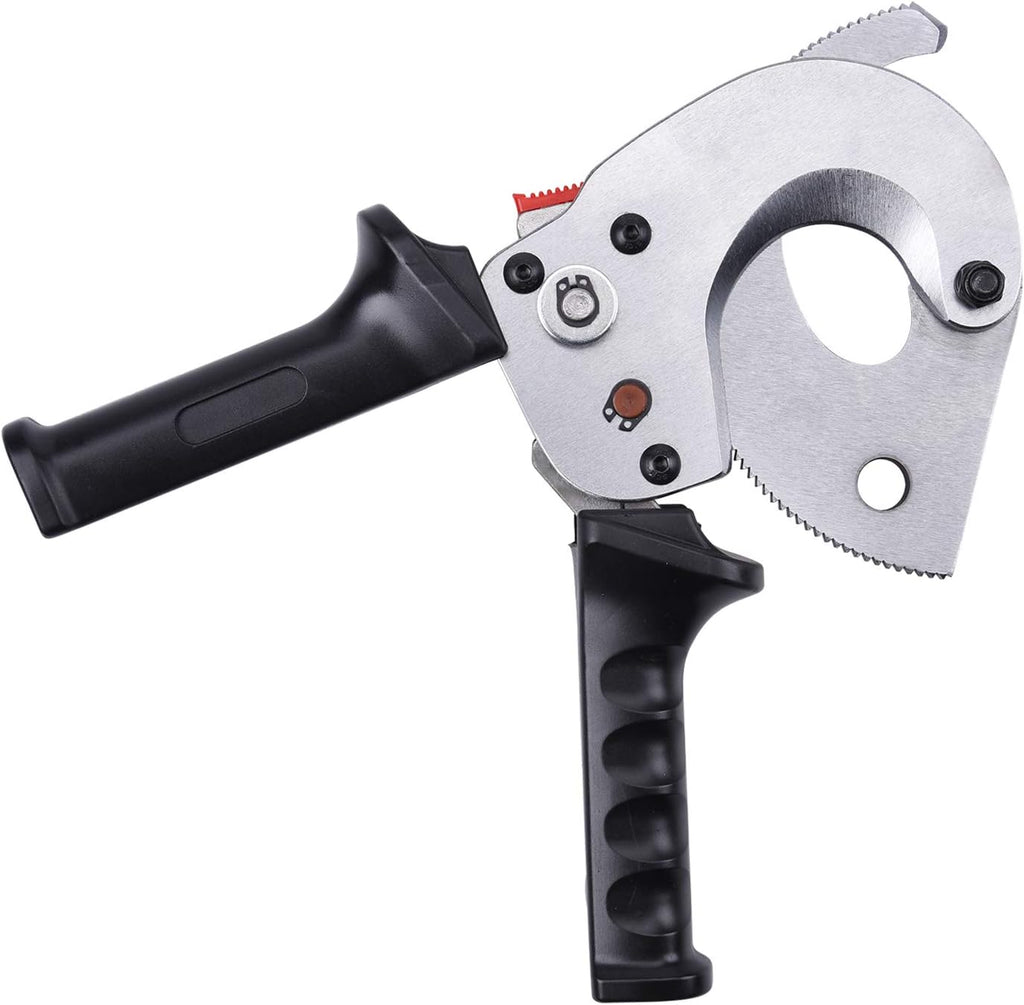 Ratchet Cable Wire Cutter, Steel Blades, 9.4Inch Q46319