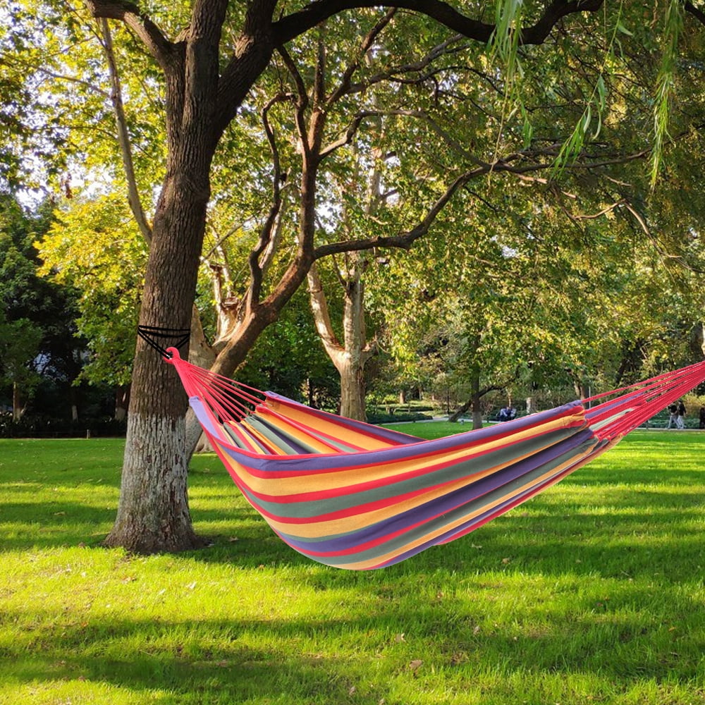 Portable Polyester & Cotton Hammock W124
