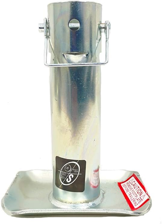 A-Frame Trailer Jack with Zinc Round Tube Foot Plate C7569