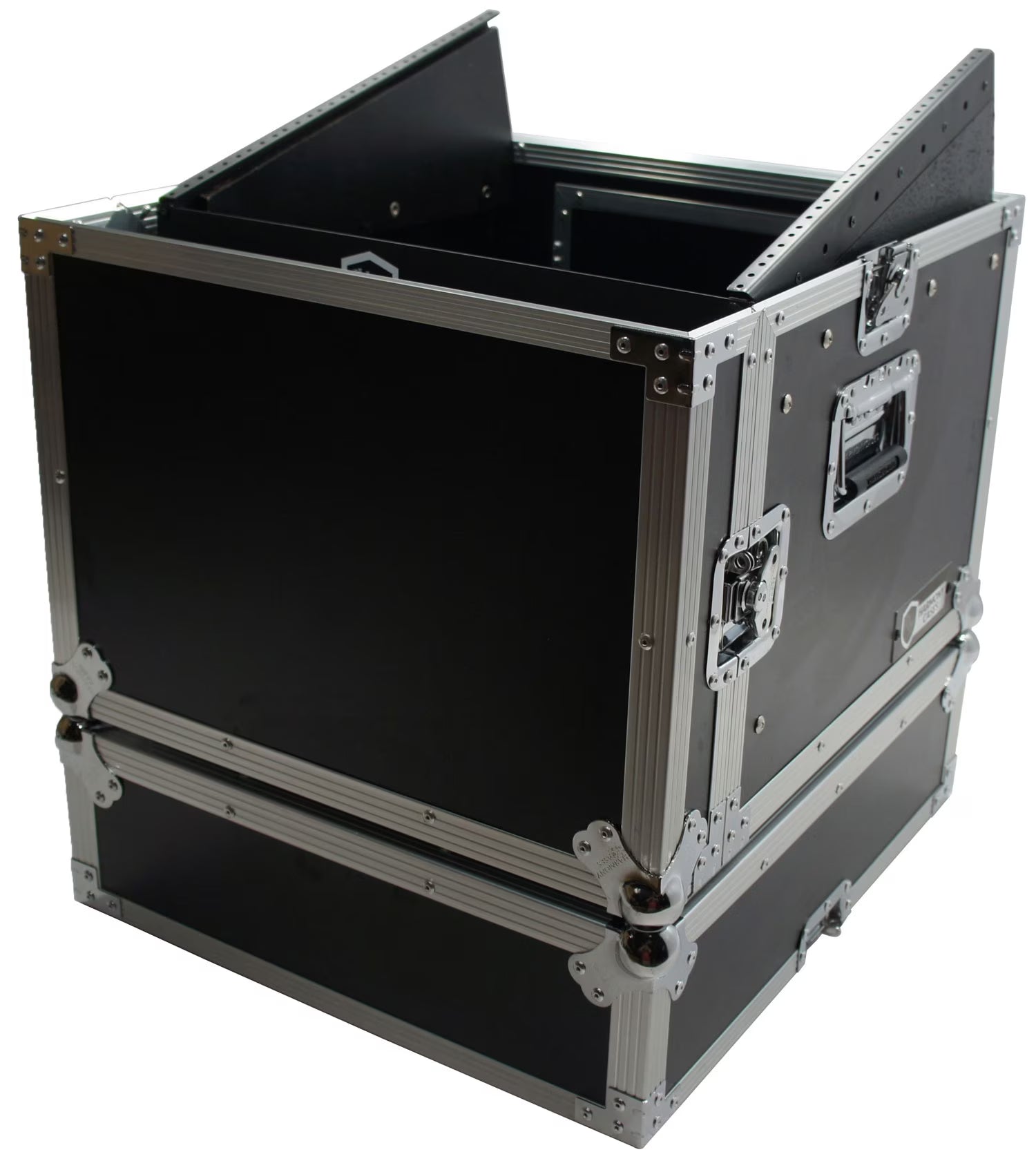 10U Slant Top 8U Vertical Mixer Rack Case H872041